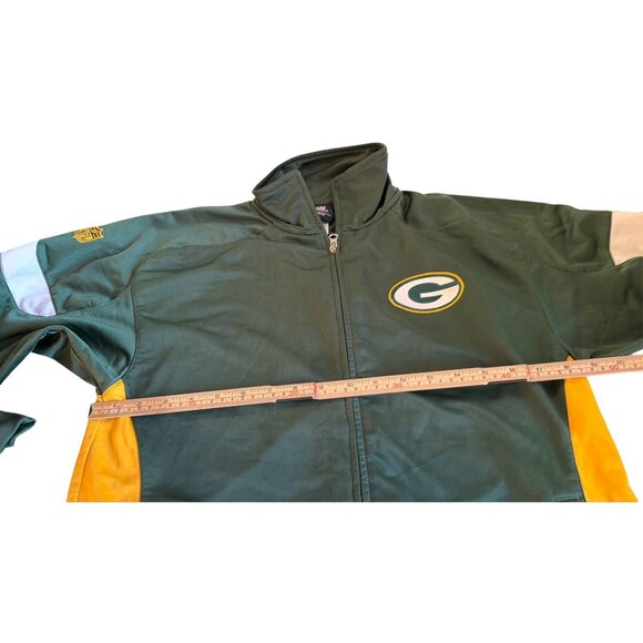 NFL Green Bay Packers Youth Team Apparel Jacket Green/Gold Size L (14/16) Full Z - Picture 9 of 14